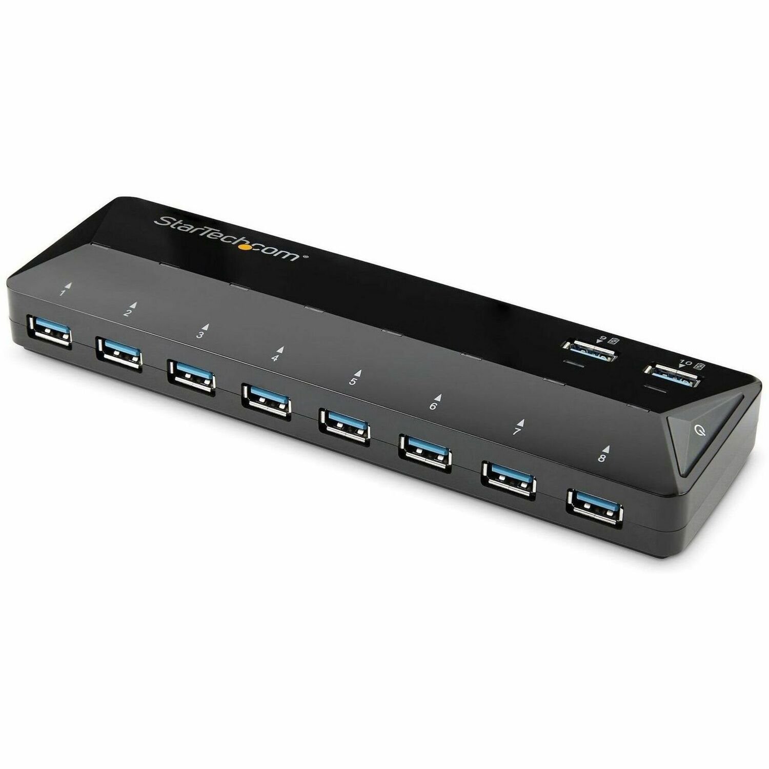 StarTech.com 10-Poorts USB 3.0 Hub met oplaad en sync poort - 2 x 1.5A poorten - Desktop USB Hub en Fast Charging oplaadstation