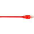 Black Box CAT5e Value Line Patch Cable, Stranded, Red, 4-ft. (1.2-m), 10-Pack