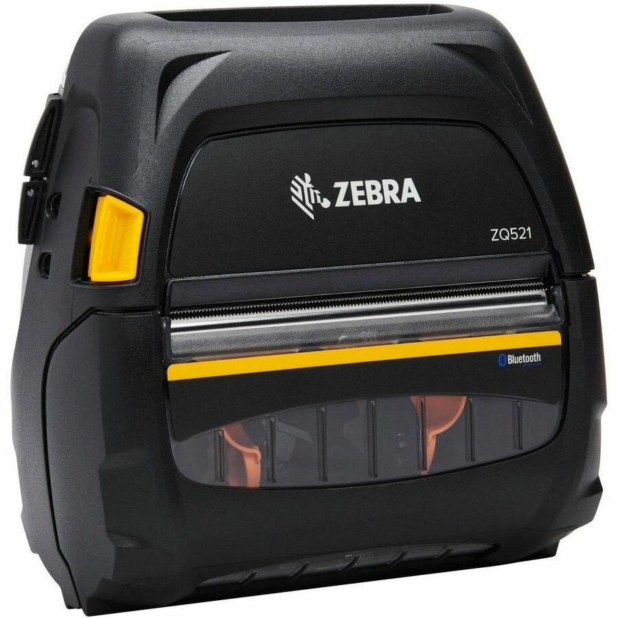 Zebra ZQ521 Single Sided Mobile, Transportation & Logistic, Manufacturing, Warehouse, Government, Retail, Hospitality Direct Thermal Printer - Monochrome - Portable - Label/Receipt Print - USB - Bluetooth 4.1 - IEEE 802.11ac Wireless LAN - Near Field Communication (NFC) - Battery Included