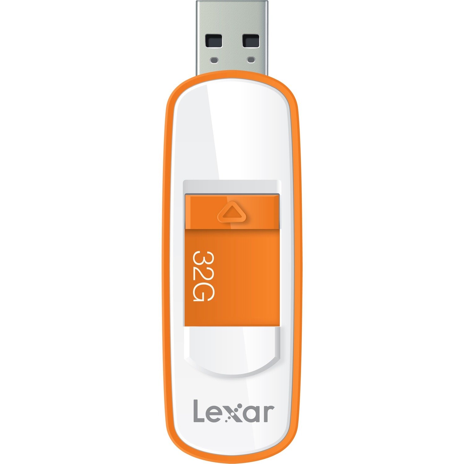 Lexar JumpDrive S75 32 GB USB 3.0 Flash Drive - Orange, White