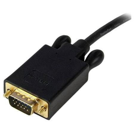 StarTech.com 10ft (3m) DisplayPort to VGA Cable, Active DisplayPort to VGA Adapter Cable, 1080p Video, DP to VGA Monitor Converter Cable