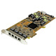 StarTech.com 4 Port Gigabit Power over Ethernet PCIe Network Card - PSE / PoE PCI Express NIC