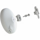 EnGenius EnStation6 Single Band Wi-Fi 6 IEEE 802.11 a/b/g/n/ac/ax 1.17 Gbit/s Wireless Bridge - Outdoor