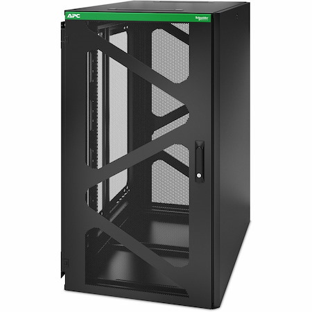 APC NetShelter 24U Wallmount Rack Enclosure Cabinet Side Mount UPS Depth