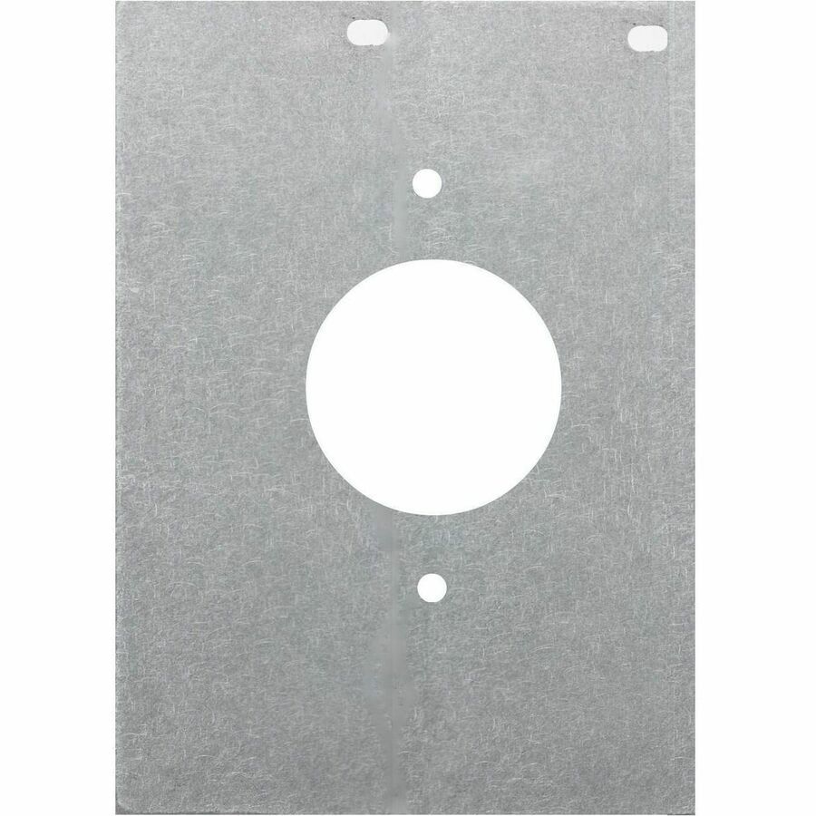 Hubbell Premise Wiring 8/10-Gang Series, Mounting Plate, 2-Gang, (1) Simplex 1.40" Diameter Opening