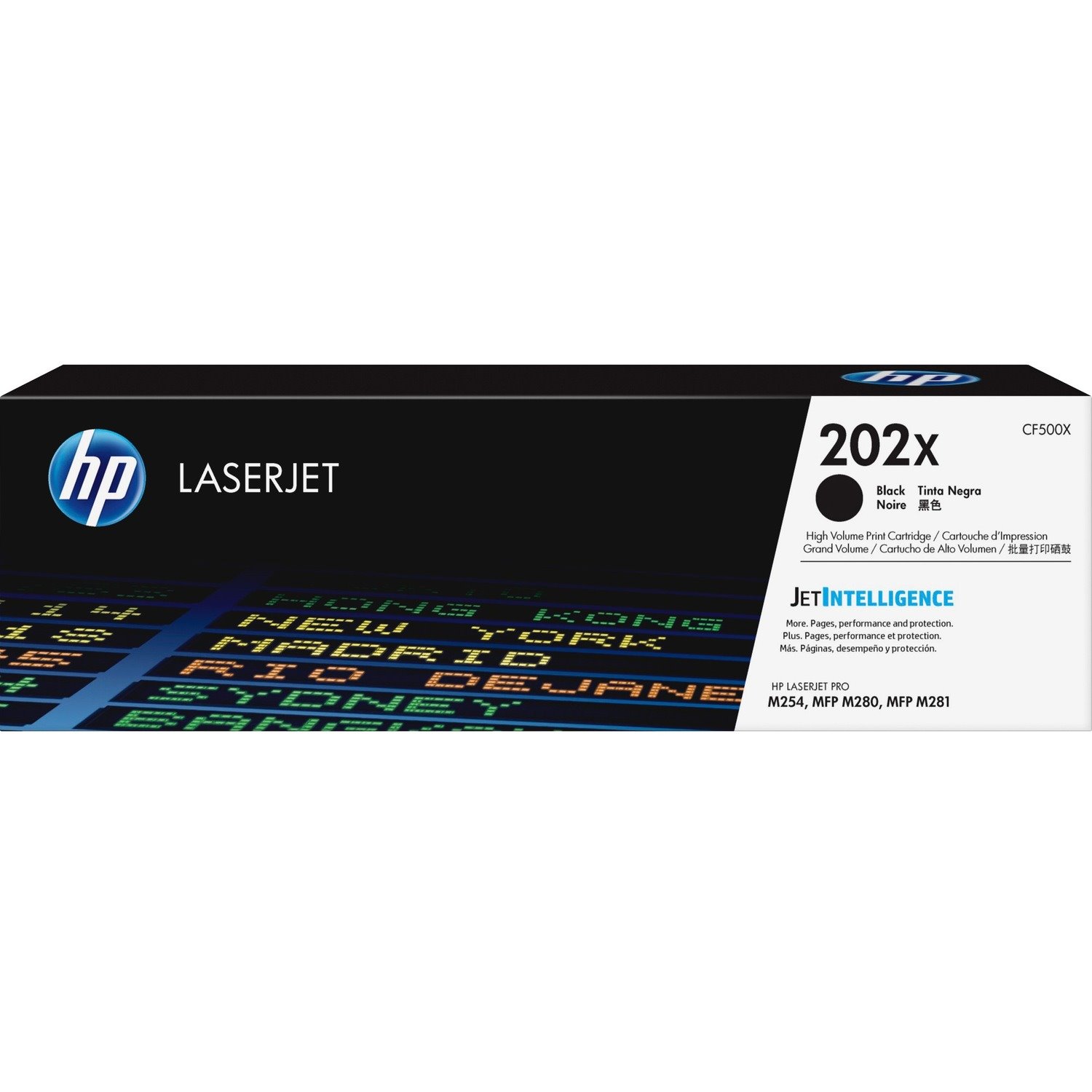 HP 202X Original High Yield Laser Toner Cartridge - Black - 1 Pack