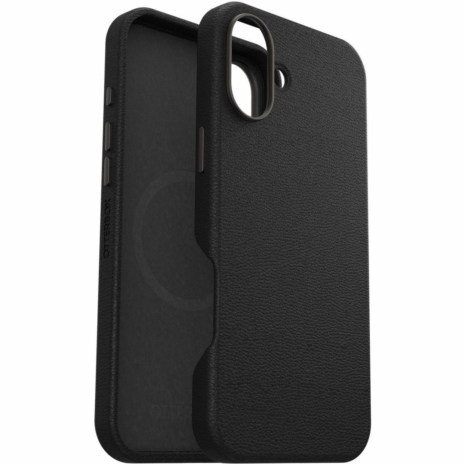 OtterBox Symmetry Case for Apple iPhone 16 Plus Smartphone - Noir Ash (Black)