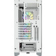 Corsair iCUE 4000X RGB Tempered Glass Mid-Tower ATX Case - White