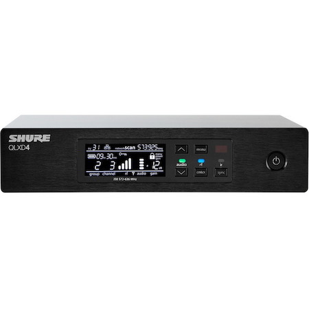 Shure QLXD4 Digital Wireless Receiver