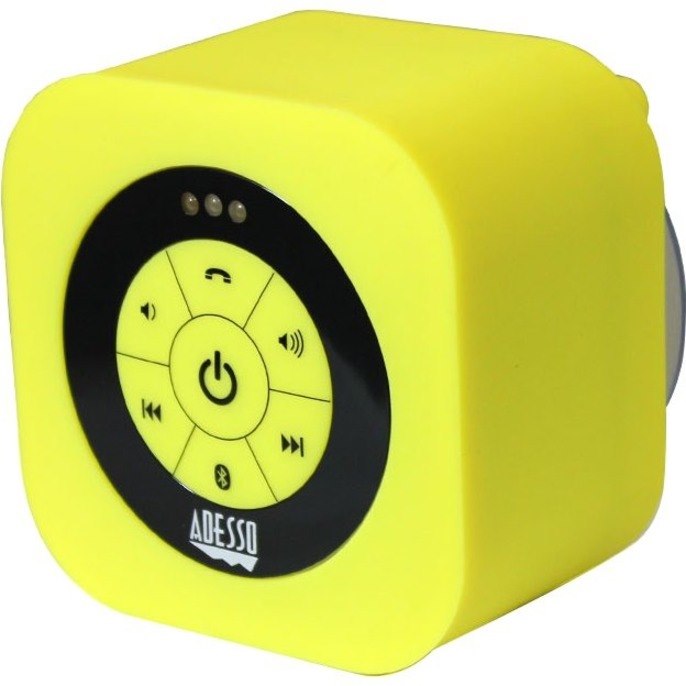 Adesso Xtream Xtream S1Y Bluetooth Speaker System - Yellow