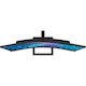 Philips 346E2CUAE 34" Class WQHD Curved Screen LCD Monitor - 21:9
