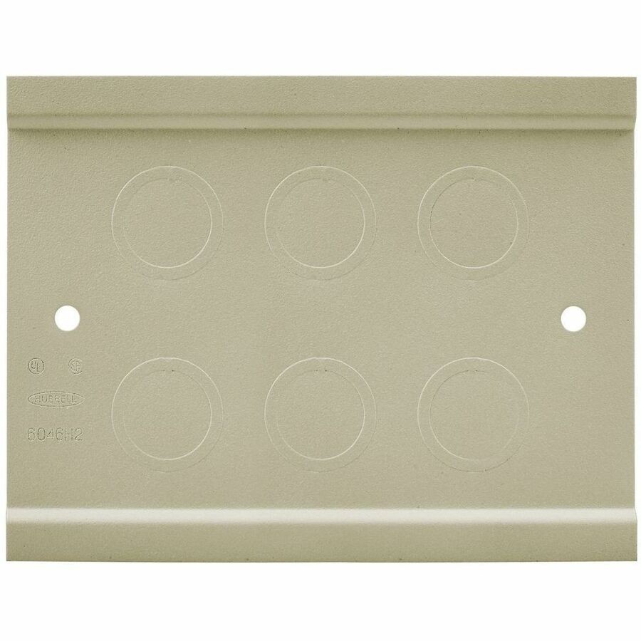 Hubbell Premise Wiring Metal Raceway, HBL6750 Series, Tap-Off Connector, Ivory