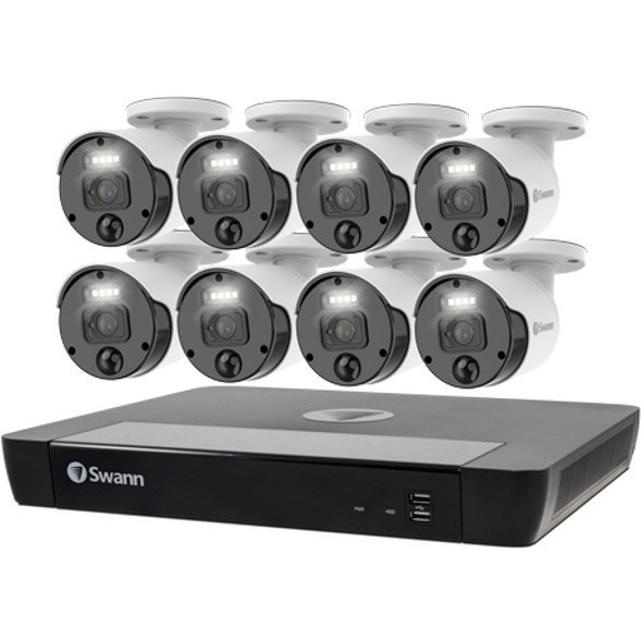 Swann Master 16 Channel Night Vision Wired Video Surveillance System 2 TB HDD