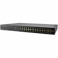Managed Gigabit Ethernet PoE++ Switch 24 10/100/1000Base-T Ports + 2 100/1000Base-X SFP/RJ-45 Combo Ports