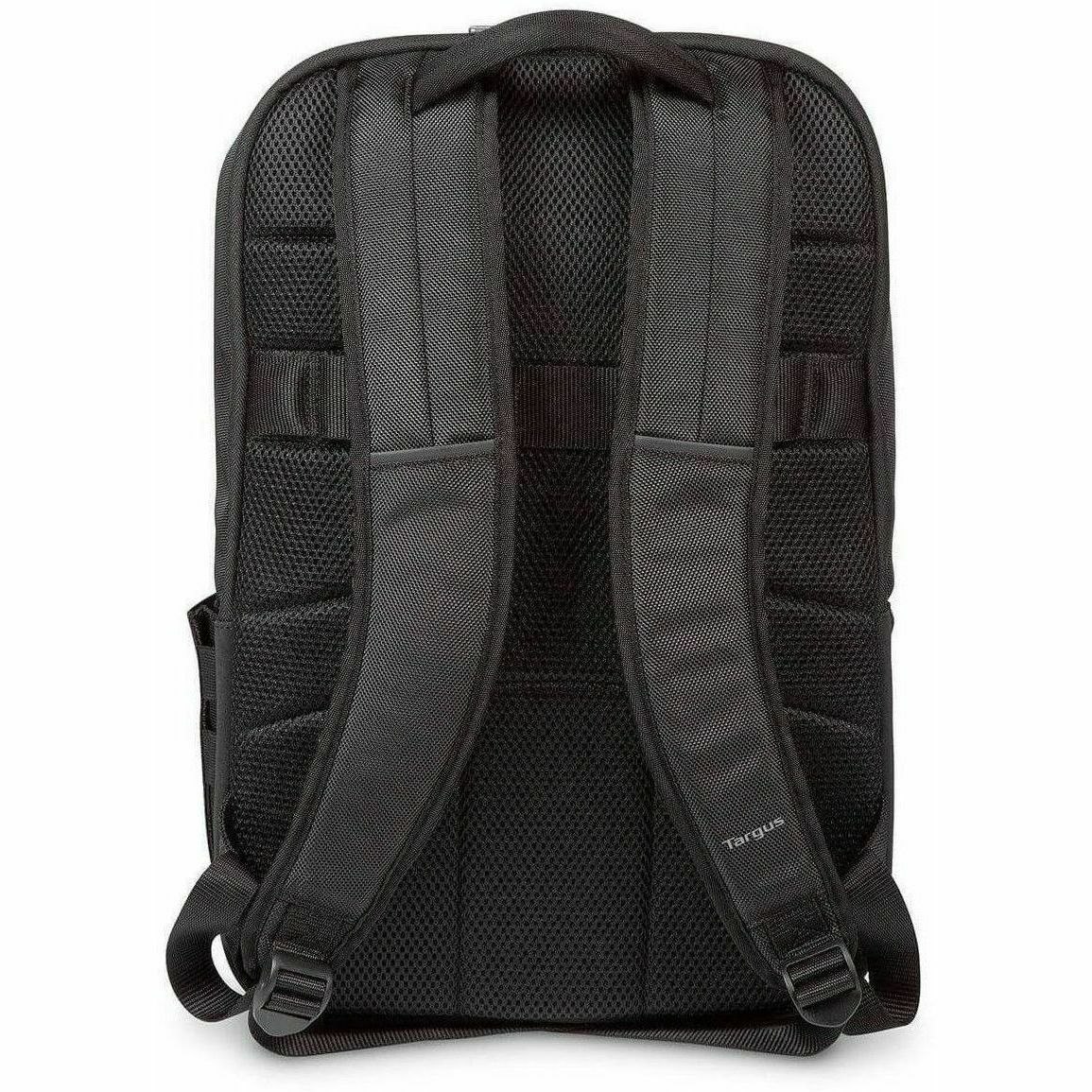 Targus CitySmart TSB912GL Draagtas/-koffer (Backpack) voor 31,8 cm (12,5") naar 39,6 cm (15,6") Notebook - Zwart/Grijs