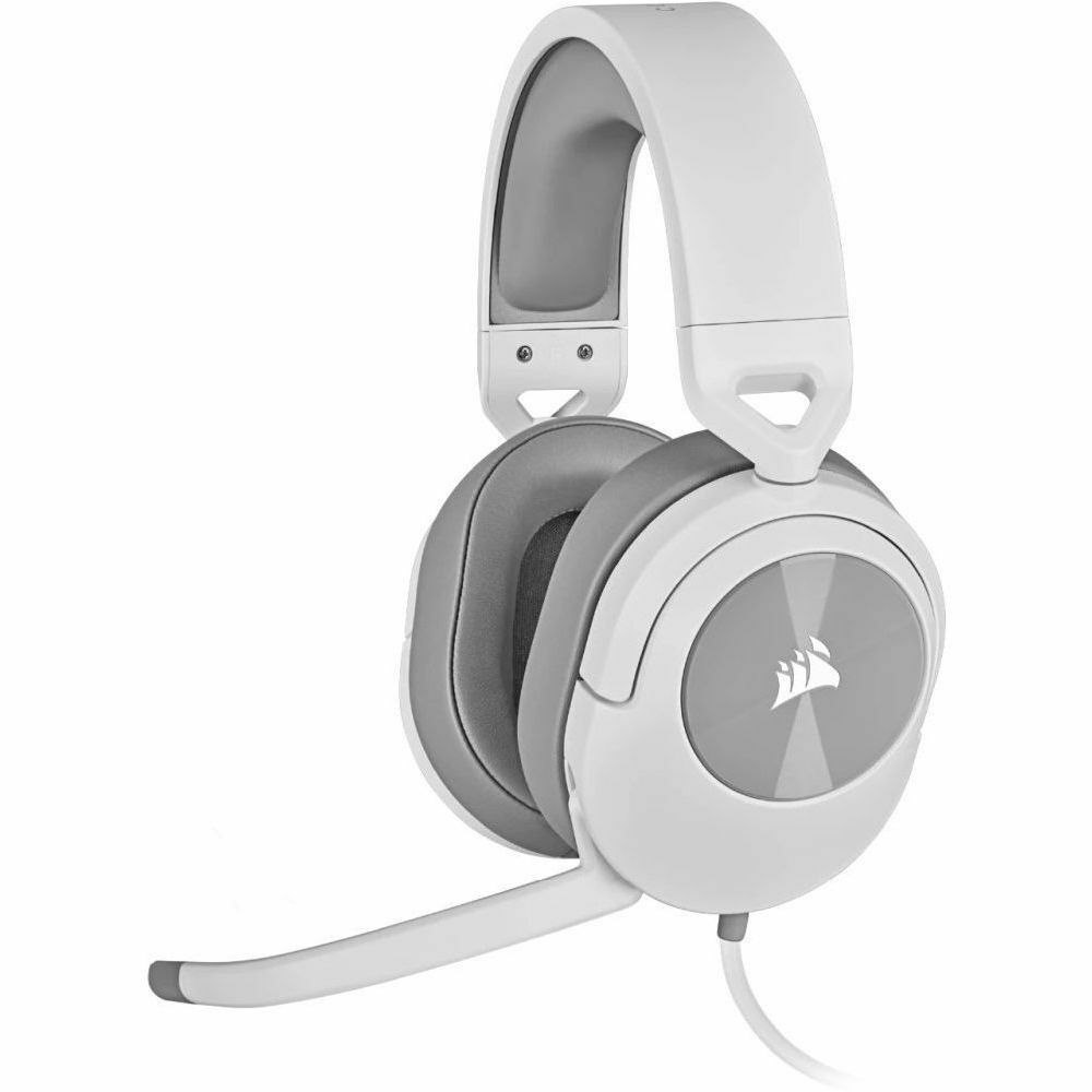 Corsair HS55 STEREO Wired Gaming Headset - White