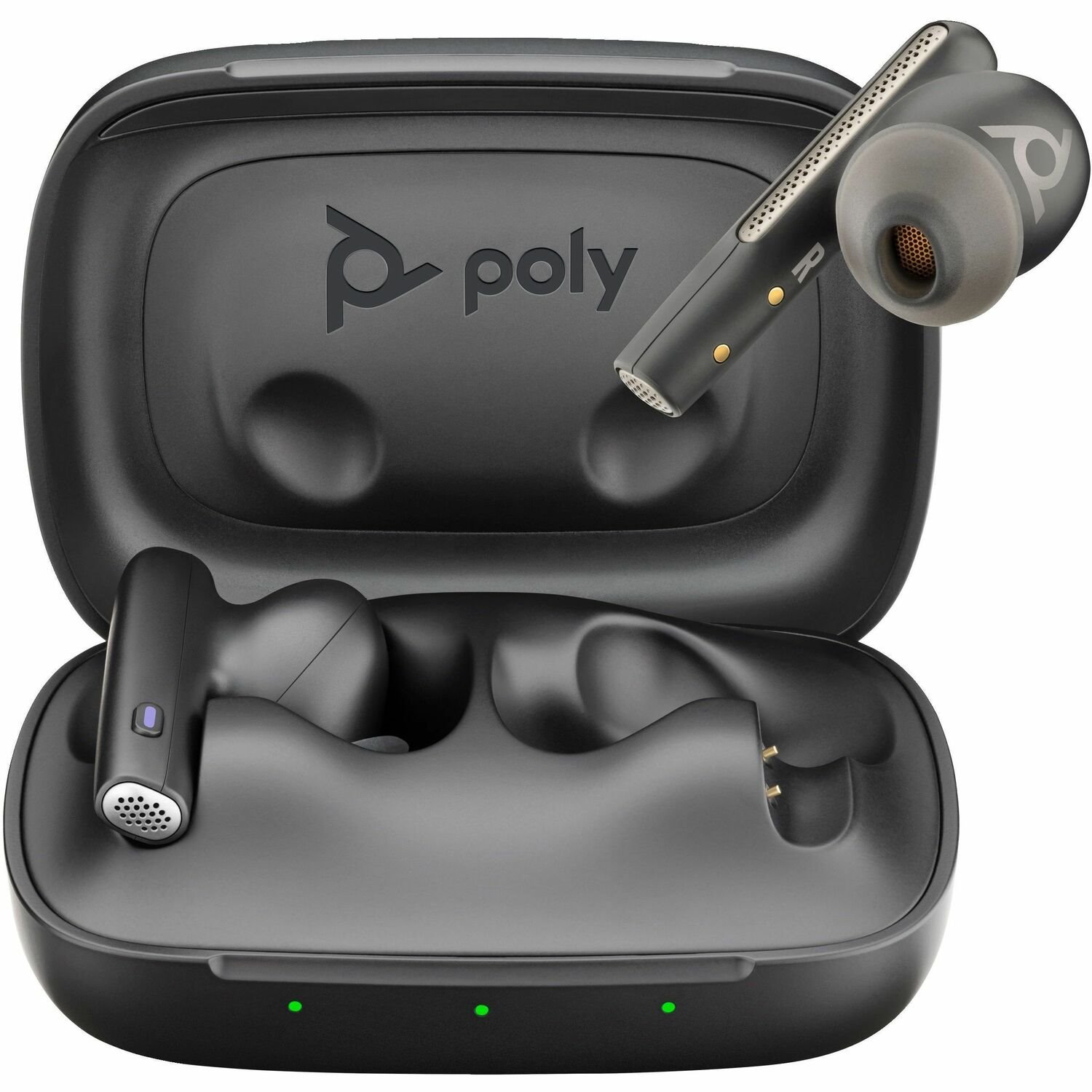 Poly Charging Case Poly Earbud - Black