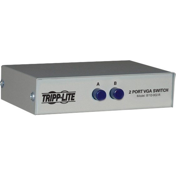 Eaton Tripp Lite Series 2-Port Manual VGA/SVGA Video Switch (3x HD15F)