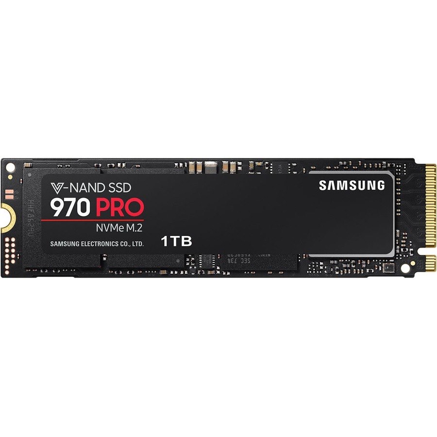Samsung 970 PRO MZ-V7P1T0BW 1 TB Solid State Drive - M.2 2280 Internal - PCI Express (PCI Express 3.0 x4)