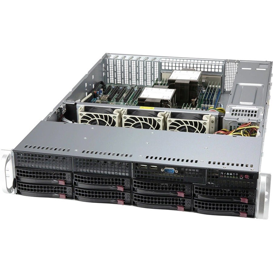 Supermicro SuperServer SYS-620P-TRT Server Barebone System - 2U Rack-mountable - Socket LGA-4189 - 2 x Processor Support - Xeon 3rd Gen