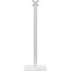 CTA Digital Premium Thin Profile Floor stand with VESA plate and Base (White)
