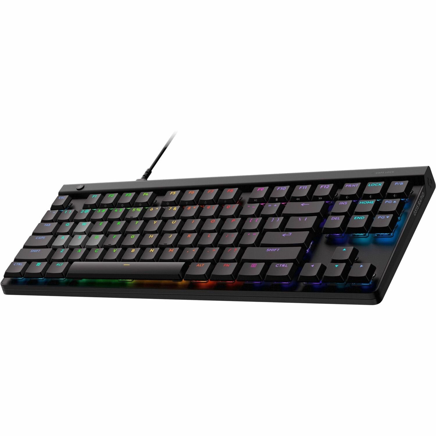 Logitech G G515 RAPID TKL Gaming-toetsenbord - Tenkeyless - Kabel Verbinding - USB type A Interface - RGB LED - Frans - AZERTY indeling - Zwart
