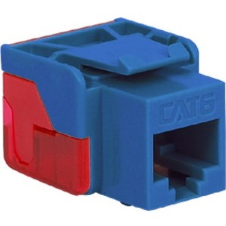 ICC Cat 6, EZ Modular Connector, Blue