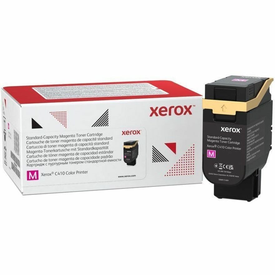 Xerox Genuine XeroxÂ&reg; C410 Color Printer&acirc;&euro;/&acirc;&euro;VersaLinkÂ&reg; C415 Color Multifunction Printer Magenta Standard capacity Toner Cartridge (2000 Pages) - 006R04679