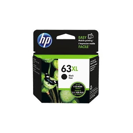 HP 63XL Original High Yield Inkjet Ink Cartridge - Black Pack