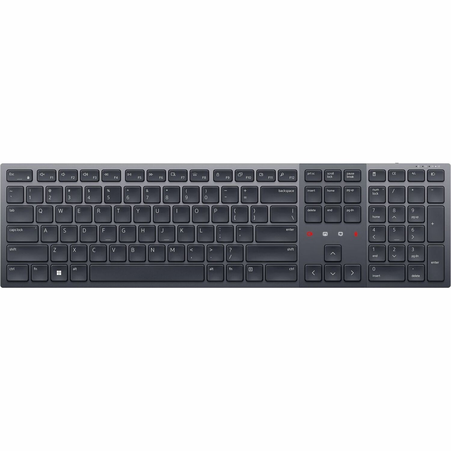 Dell Premier Collaboration KB900 Toetsenbord - Full-size - Draadloos Verbinding - USB type A Interface - Frans - AZERTY indeling