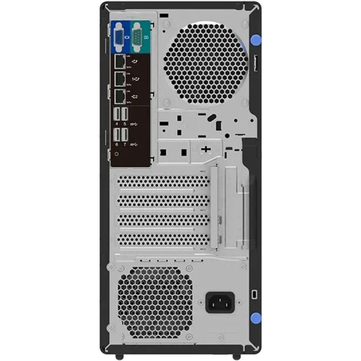 Lenovo ThinkSystem ST50 V3 7DF3A03CNA Tower Server - 1 x Intel Xeon 6333P 3.10 GHz - 16 GB RAM - Serial ATA/600 Controller