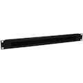 StarTech.com 1U High-density Brush Strip Cable Management Panel, Sturdy Steel Horizontal Data Centre Cable Organizer