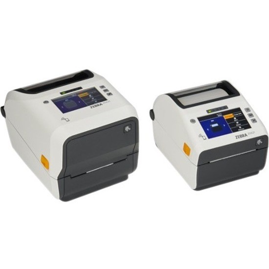 Zebra ZD621t-HC Desktop Thermal Transfer Printer - Monochrome - Label/Receipt Print - USB - USB Host - Serial - Bluetooth - Near Field Communication (NFC) - EU, UK