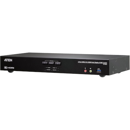 ATEN 2-Port USB 3.0 4K HDMI Dual Display KVMP Switch