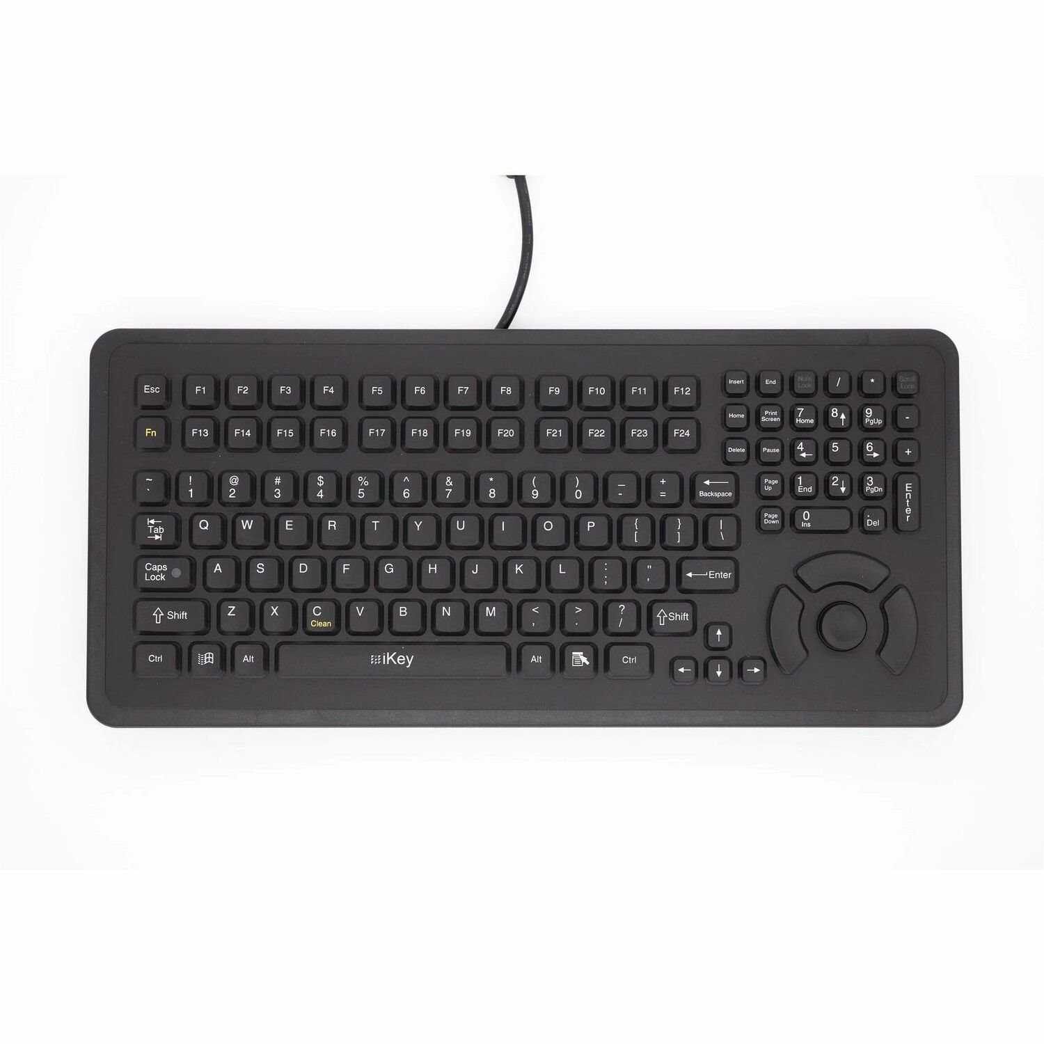 iKey Panel Mount Keyboard with Force Sensing Resistor
