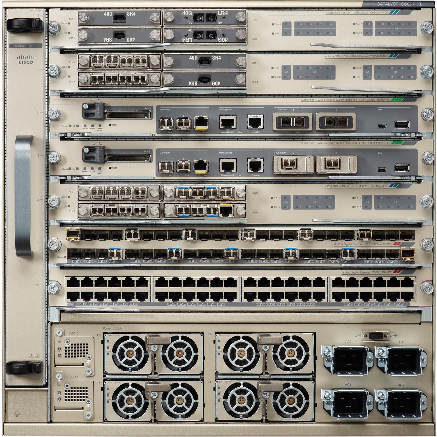 Cisco Catalyst 6807-XL Chassis