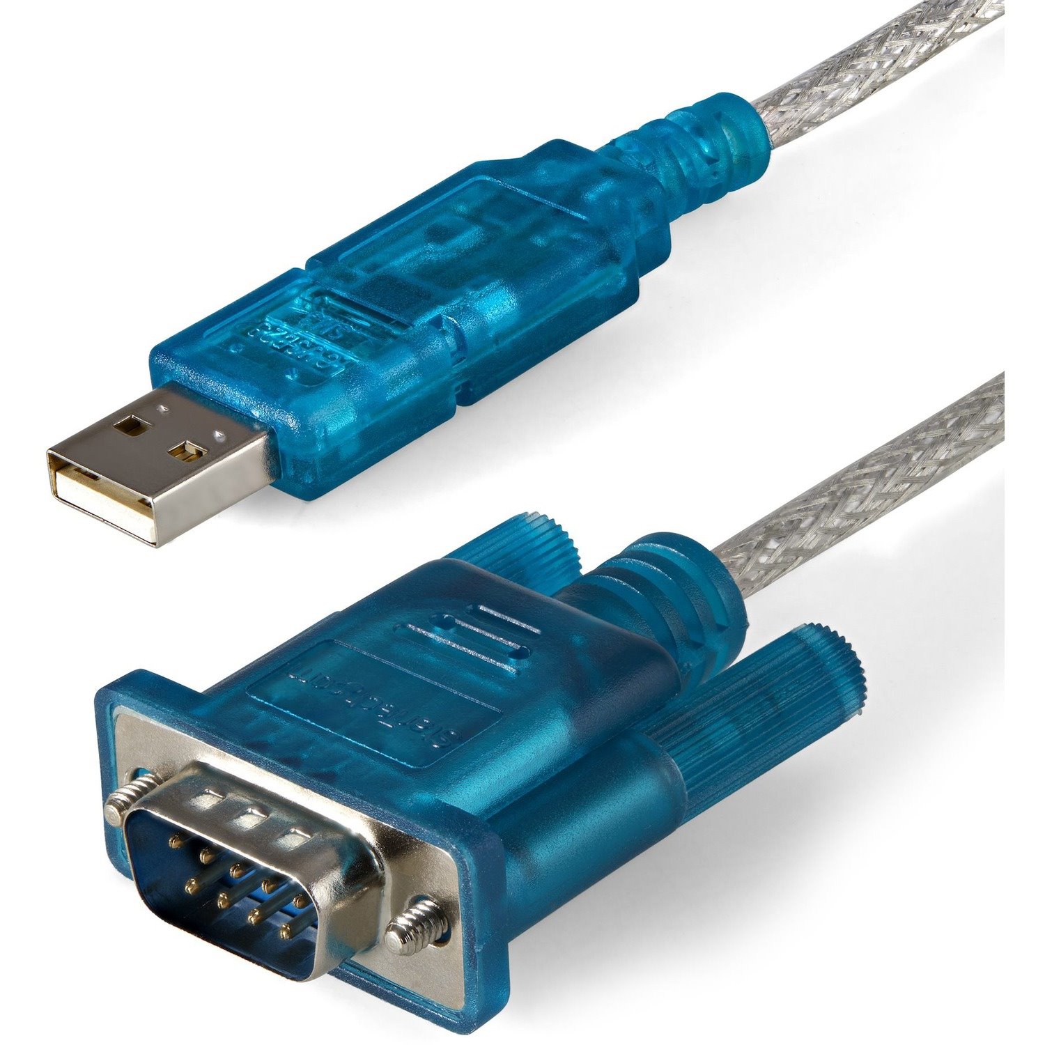 StarTech.com 3ft (91cm) 1-Port USB to RS232 DB9 Serial Adapter Cable, USB to Serial Adapter Cable - M/M