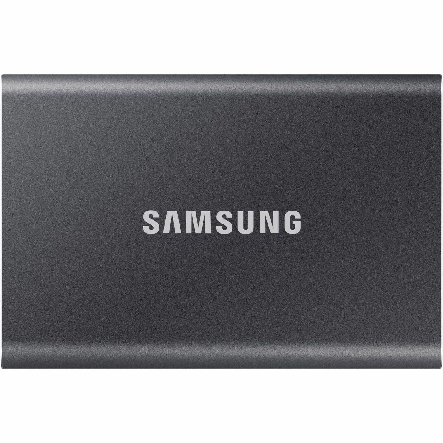 Samsung T7 MU-PC1T0T 1 TB Portable Solid State Drive - External - PCI Express NVMe - Gray