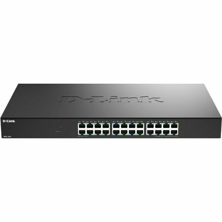 D-Link DMS 1024 - Switch - Unmanaged - 24 X 10/100/1000/2.5G - Rack-Mountable