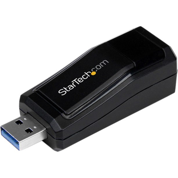 StarTech.com USB 3.0 to Gigabit Ethernet NIC Network Adapter - 10/100/1000 Mbps