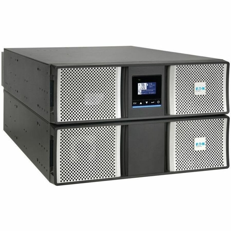 Eaton 9PX G2 3000VA 3000W 208/120V Online Double-Conversion UPS - Hardwired Input/Output, Cybersecure Network Card, Extended Run, 6U Rack/Tower