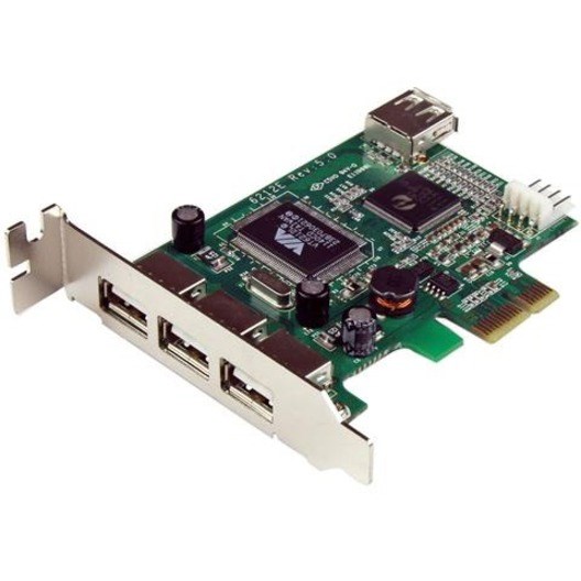 StarTech.com 4-port PCI Express LP USB Adapter Card