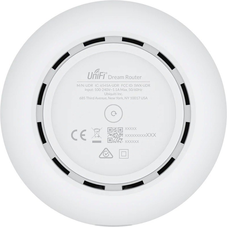 Ubiquiti Dream UDR Wi-Fi 6 IEEE 802.11 a/b/g/n/ac/ax Ethernet Wireless Router