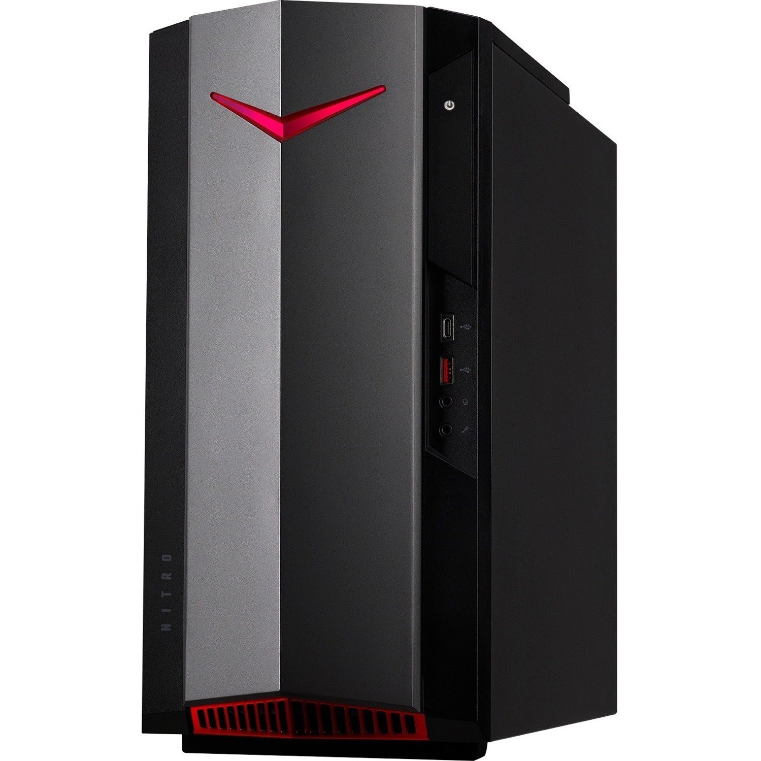 Acer Nitro N50-640 N5-64-UR13 Gaming Desktop Computer - Intel Core i5 12th Gen i5-12400F - 16 GB - 1 TB HDD - 512 GB SSD