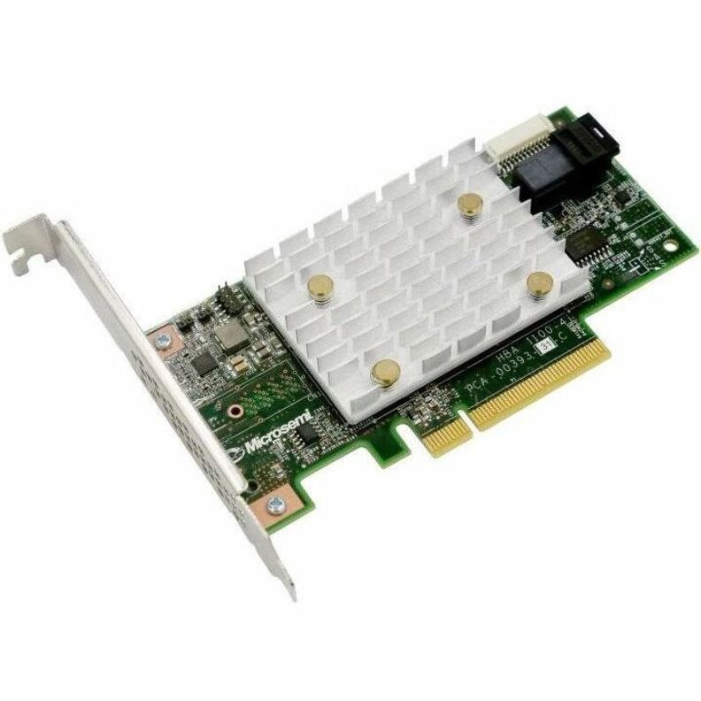 Microchip HBA 1100-4i SAS Controller - 12Gb/s SAS - PCI Express 3.0 x8 - Plug-in Card