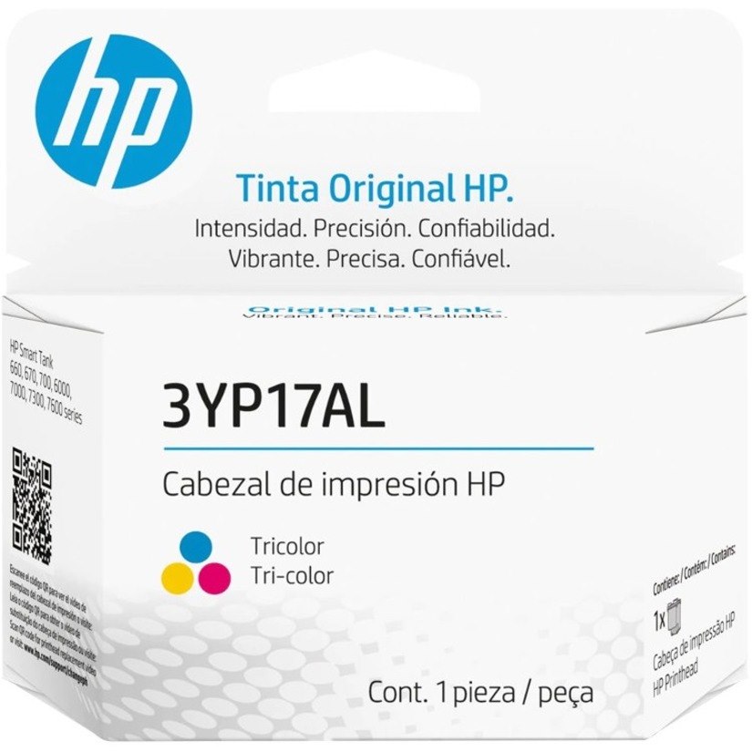 HP Original Inkjet Printhead - Tri-colour - 1 Pack