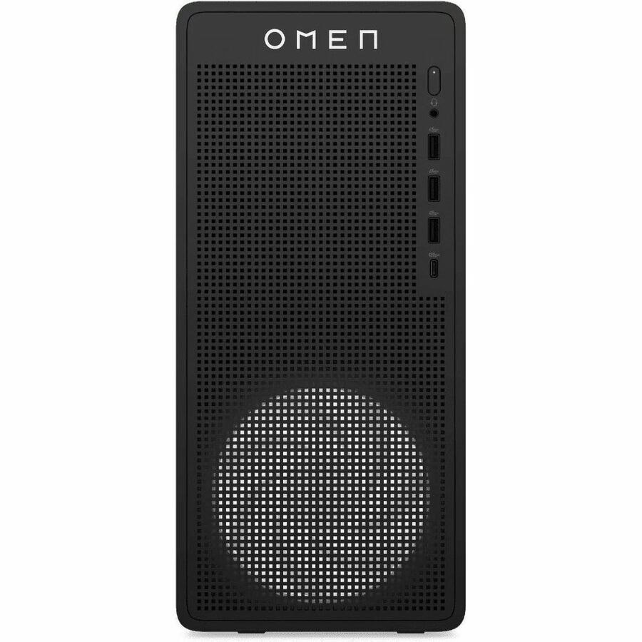 OMEN TG03-0000a TG03-0007a Gaming Desktop Computer - AMD Ryzen 7 8700F - 32 GB - 1 TB SSD - Black Metal