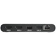 StarTech.com Thunderbolt 3 Mini Dock - Portable Dual Monitor TB3 Laptop Docking Station HDMI 4K 60Hz - 2x USB-A & GbE - 28cm (11") cable