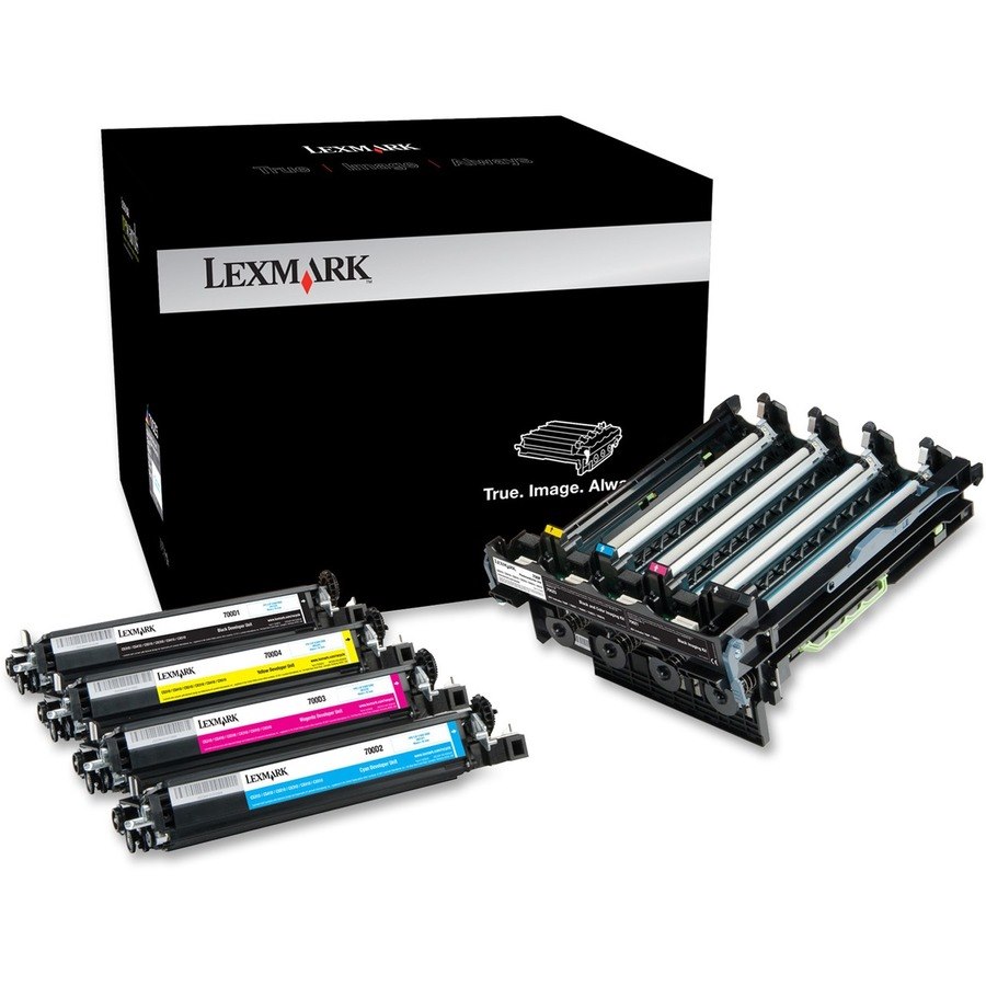 Lexmark 700Z5 Laser Imaging Drum for Printer - Black, Colour