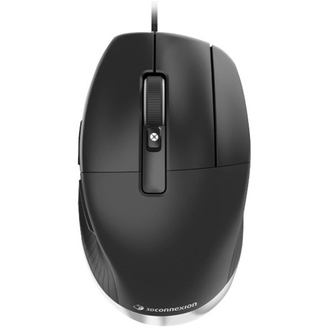 3Dconnexion CadMouse Pro Full-size Mouse - USB - Optical - 7 Button(s) - 5 Programmable Button(s) - Black